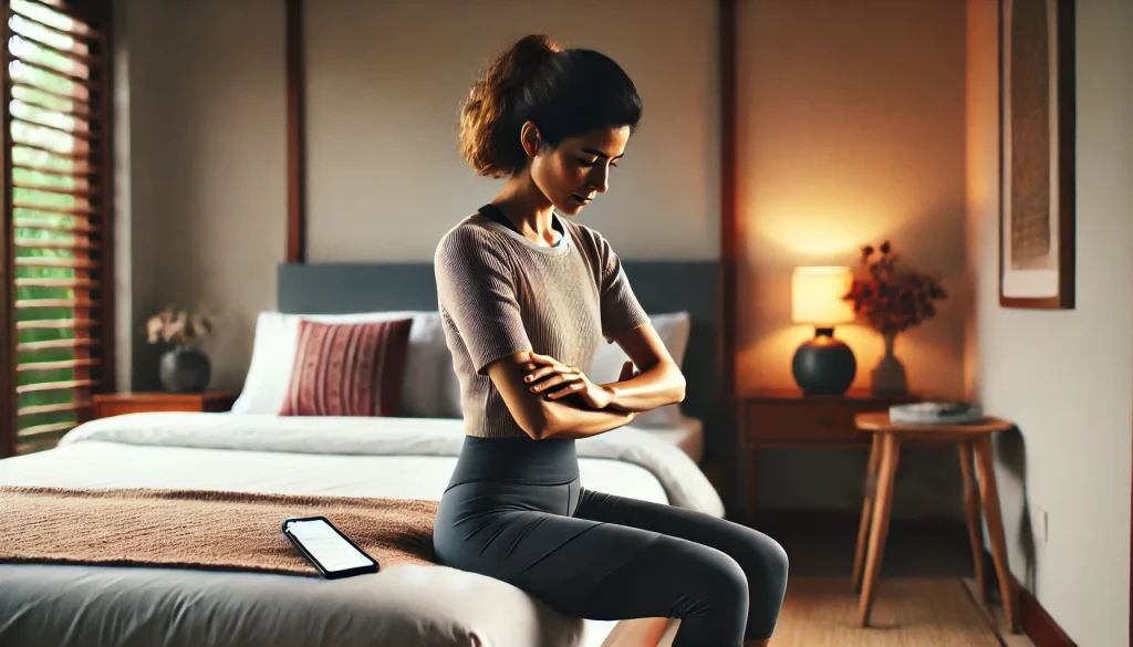 ベッドの上エクササイズの注意点と効果的にするコツ