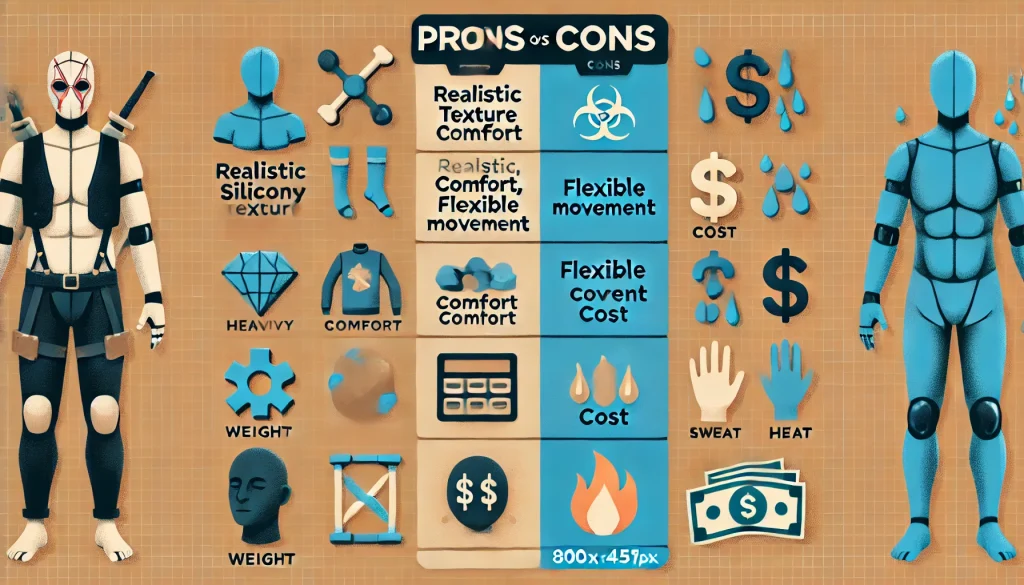 えなこのシリコン使用衣装の具体例