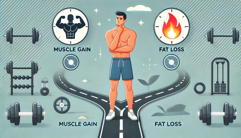筋肥大と脂肪燃焼、どっちを先にやるべき？