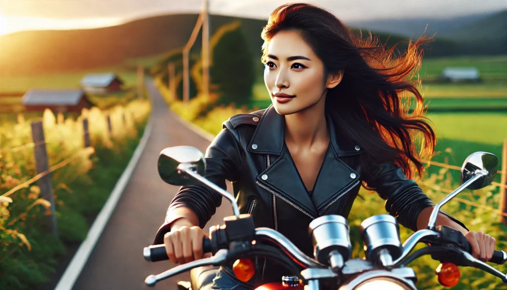 バイク女子としても大活躍!朝山すずさんの“バイク愛”