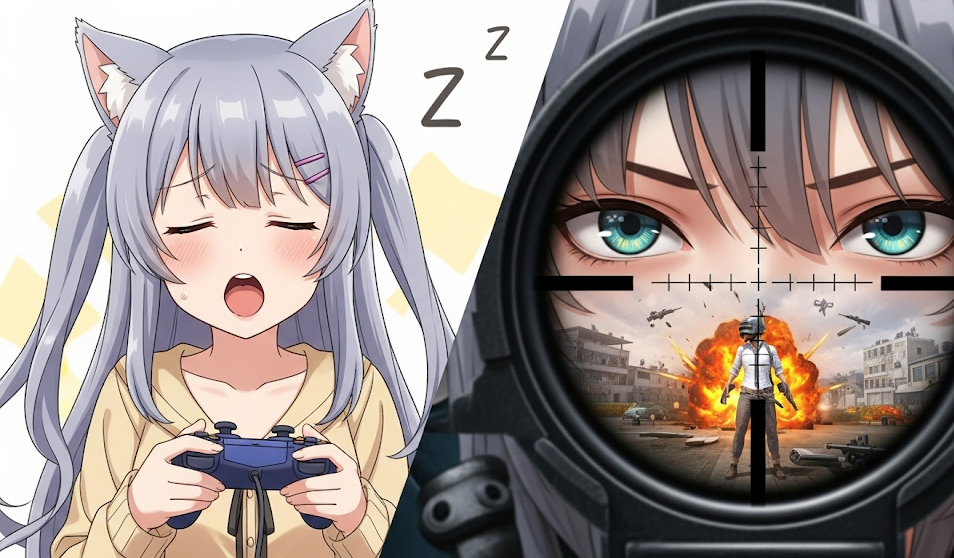 伝説の始まり、猫宮ひなたと「PUBG」の衝撃