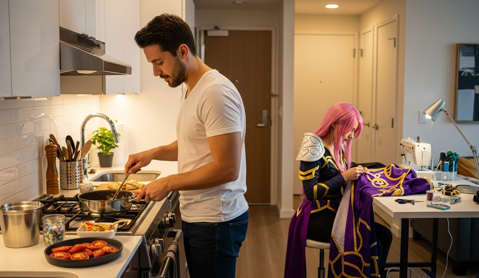 献身的なサポートが光る同棲生活の実態