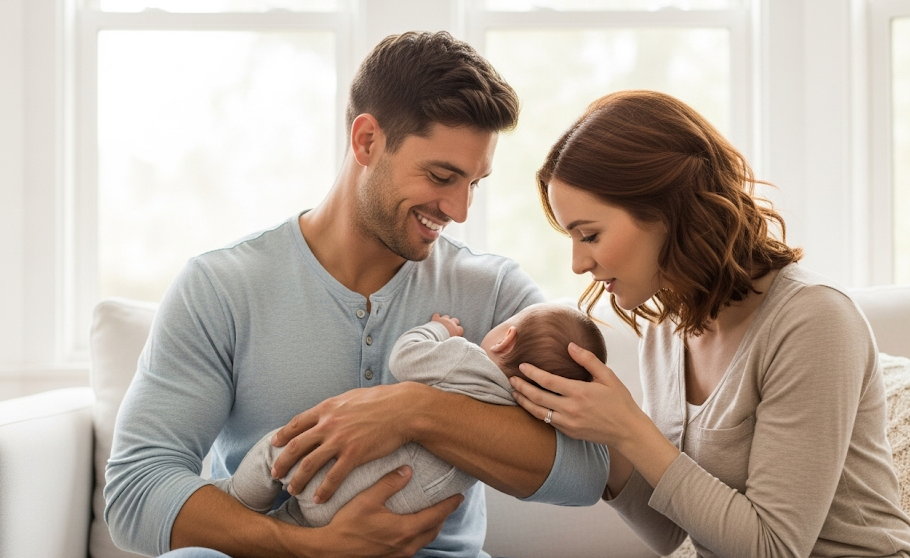 待望の第一子が誕生!パパとママになったふたりの現在