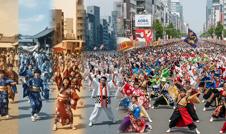 よさこい祭りの歴史と仙台での歩み