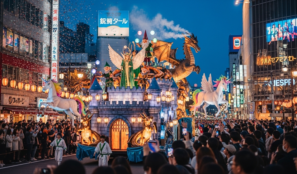 ディズニースペシャルパレードの登場背景