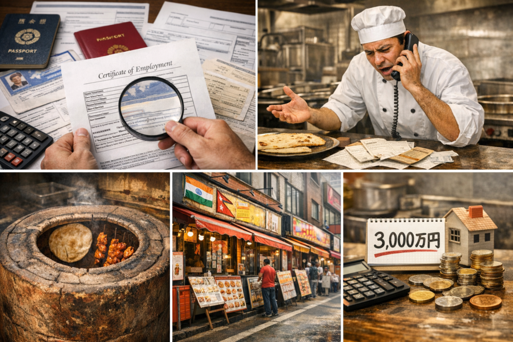 インドカレー店のビザ厳格化でピンチなのはなぜ？背景と対策